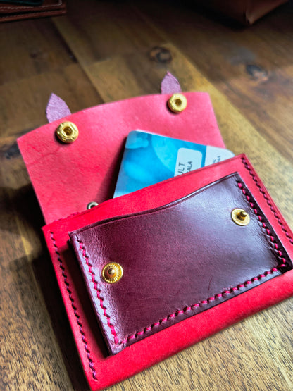 Monedero tarjetero maletín