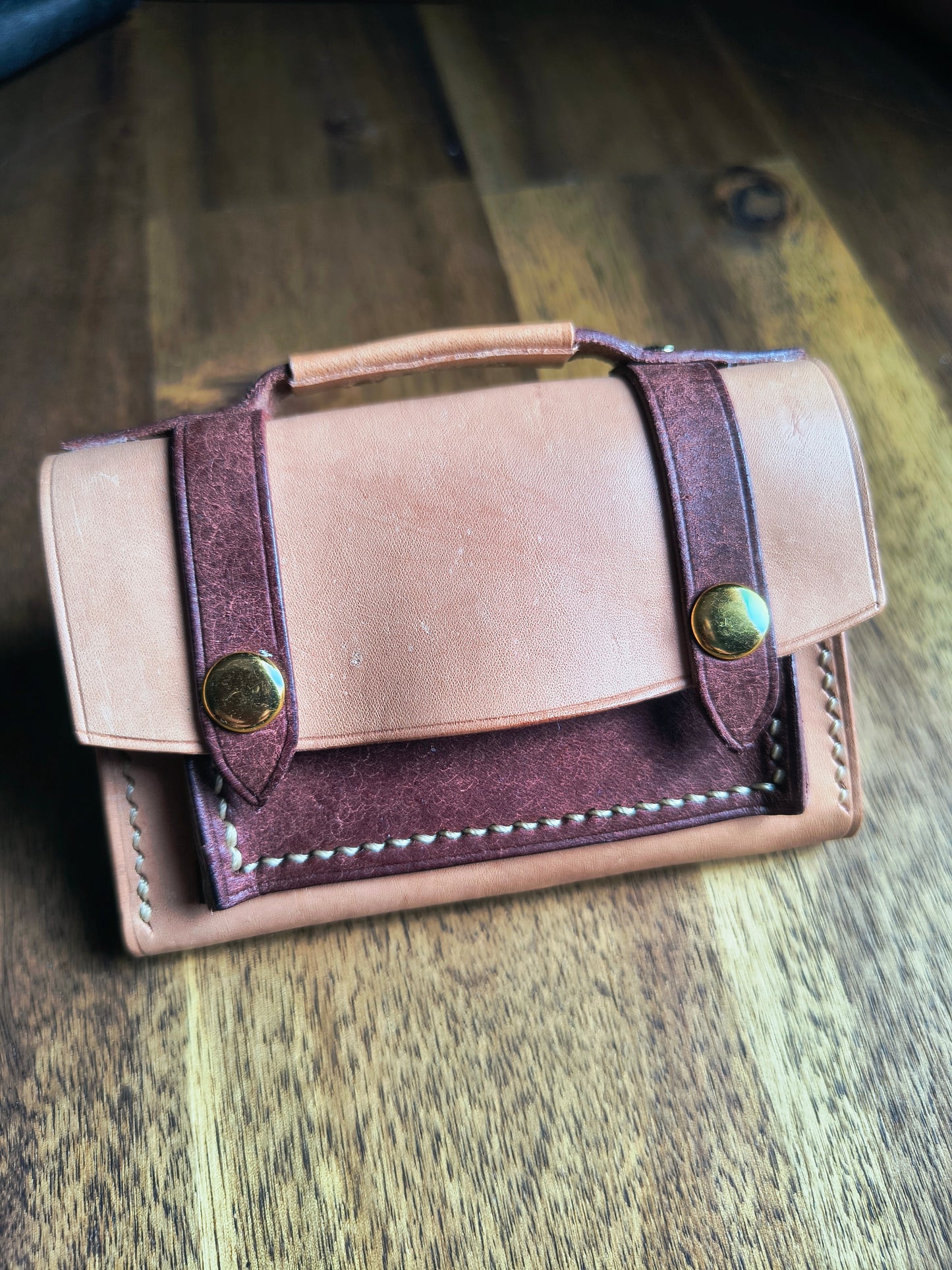 Monedero tarjetero maletín