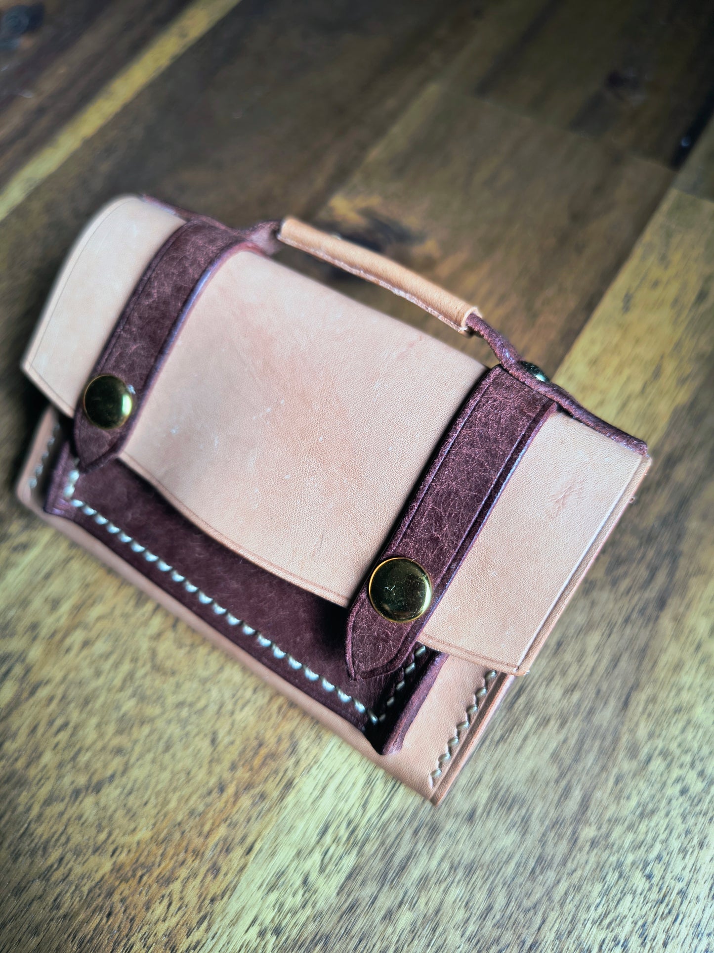 Monedero tarjetero maletín