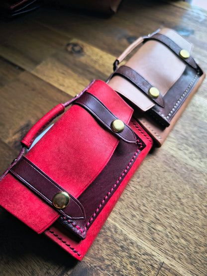 Monedero tarjetero maletín