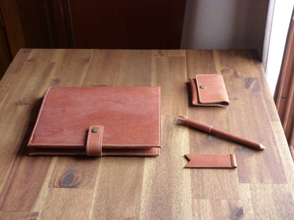 Funda para libreta o agenda.