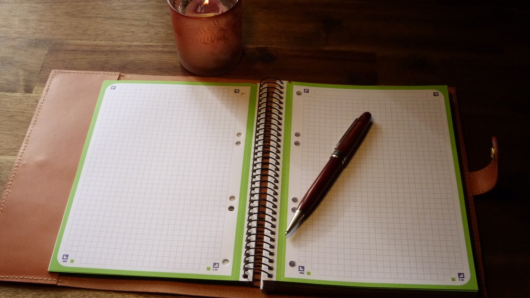 Funda para libreta o agenda.