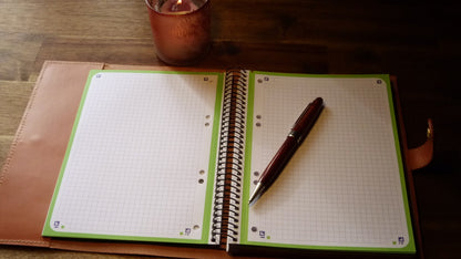 Funda para libreta o agenda.